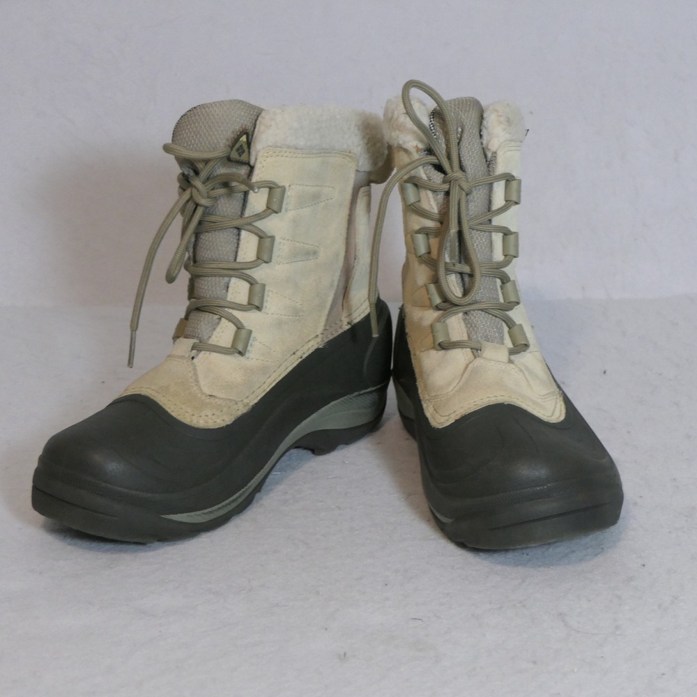 Columbia Womens Cascadian Summitte Boots 7 Tan Gorpcore Rugged Earthy BL1222-022